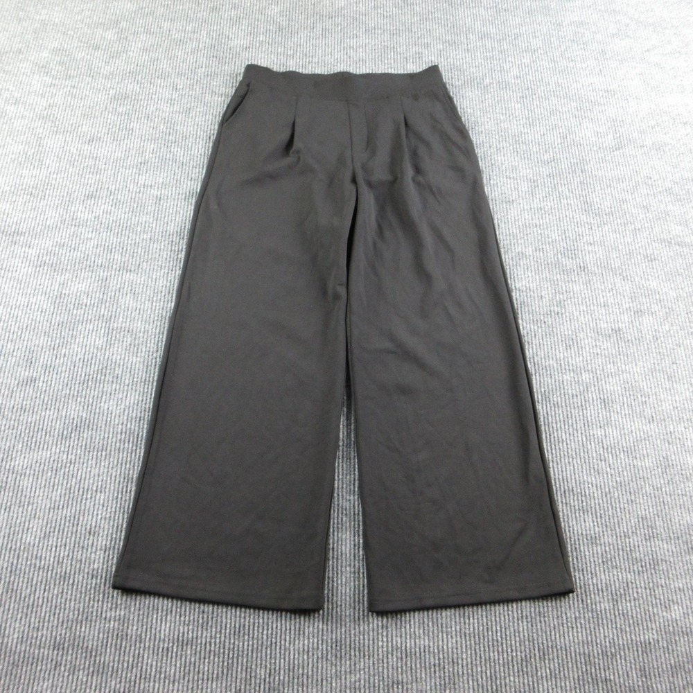 RECREATION By Thread & Supply Pants Womens L Black Scuba Knit 33x30.5* NWT